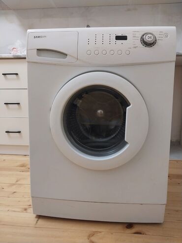 Paltaryuyan maşınlar: Paltaryuyan maşın Samsung, 6 kq, Avtomat, Qurutmasız, Kredit yoxdur