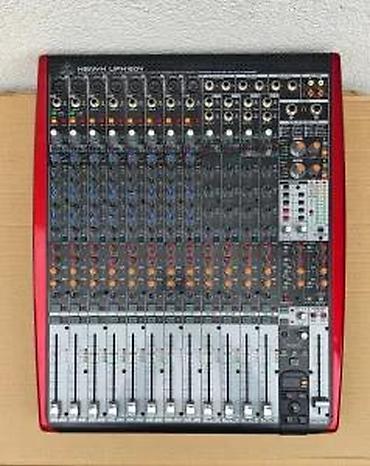 Ostali muzički instrumenti: BEHRINGER XENYX UFX1604 MIKSETA 16 KANALA | . Slanje — 9