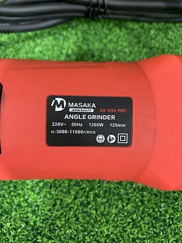 masaka: Углошлифовальная машина MASAKA AG-125S-PRO. Сетевая болгарка для — 2