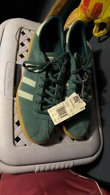 Личные вещи: Мужские кроссовки, 45, 46, Adidas, Новый, цвет - Зеленый, Бесплатная доставка, Самовывоз — 4