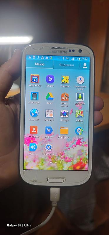note 3: Samsung I9300 Galaxy S3, Б/у, 16 ГБ, цвет - Белый, 1 SIM — 1