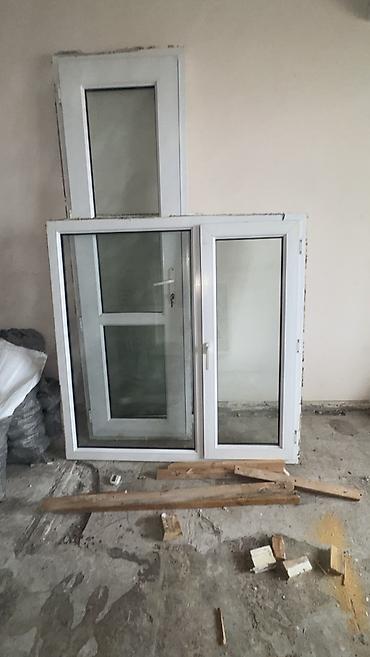Qapı və pəncərə komplekti birlikdə satılır. - Ölçülər: - Qapı: 2.22