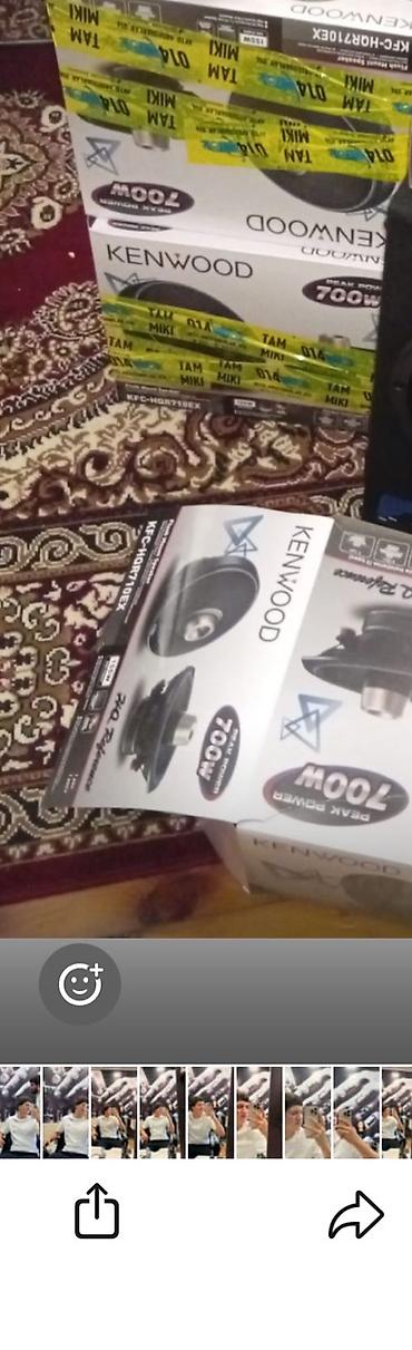 700w: Kenwood avtomobil akustikası dəsti - Model: Kenwood KFC-HQR710EX — 1
