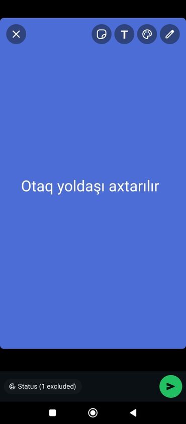аренда жилья: Başlıq: Otaq yoldaşı axtarılır Təsvir: - Gəlir paylaşımı üçün