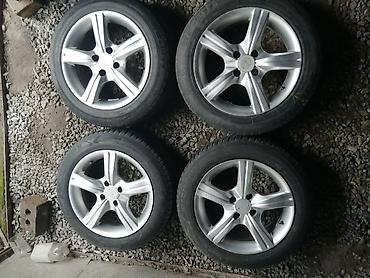 pass: Срочно продаю Диски R15 с шинами 185/60/15 всесезонки, Разболтовка — 4