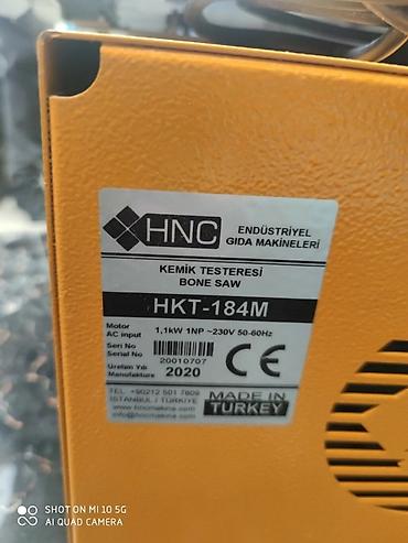 Оборудование для ресторанов, кафе: Ət dəzgahı Et sümük kesen misar ət sümük kəsən mişar makina Hnc — 6