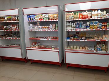 холодильник для мяса в Кыргызстан | Холодильные витрины: Для напитков, Для молочных продуктов, Для мяса, мясных изделий, Россия, Италия, Б/у