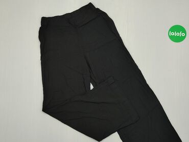 Spodnie XS (EU 34), stan - Bardzo dobry, wzór - Jednolity kolor, kolor - Czarny