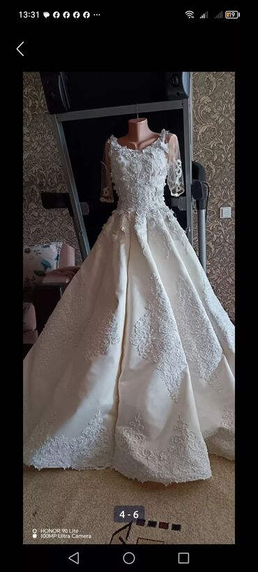 Toy paltarları: Gəlinik tecili satlır 200 azn yox❌100 azn arxası şilefdi maye — 11