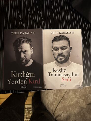 Bədii ədəbiyyat: Zeus Kabadayinin yeni kitablari istifade olunmayib 2denedi yararlanin
