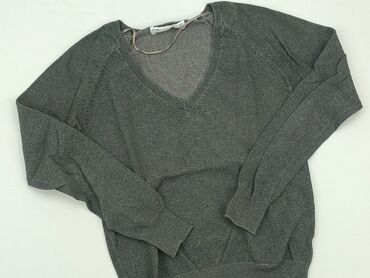czarne bluzki z kokardą: Sweatshirt, Zara, M (EU 38), condition - Good