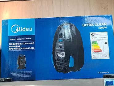 Вертикалдуу чаң соргучтар: Пылесос Midea Ultra Clean 2200W (канистровый, модель VCB50A14EA) - — 1