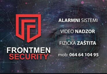 Job Seekers (CVs): Frontmen Security Sombor je kompanija koja pruža usluge sigurnosti kao