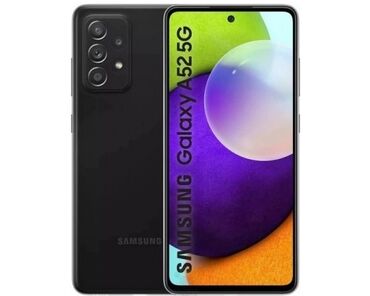 с 22 самсунг: Samsung Galaxy A52, Б/у, 128 ГБ, цвет - Черный, 2 SIM