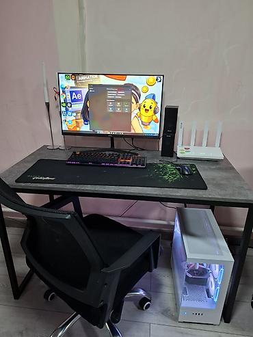core: Игровой/рабочий ПК с подсветкой RGB в белом корпусе с боковым стеклом — 8