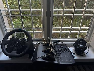 Видео оюндар жана приставкалар: Продаю игровой руль Logitech G923 в комплекте с оригинальной коробкой — 1