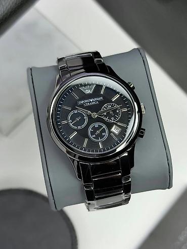 Yeni, Qol saatı, Emporio Armani, rəng - Qara