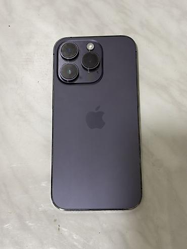 iphone: IPhone 14 Pro, Deep Purple, Face ID — 1