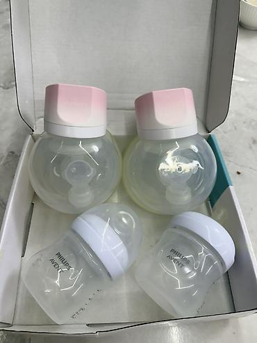 молокоотсос: Беспроводной молокоотсос Momcozy S12 Pro + бутылочки Philips Avent — 2