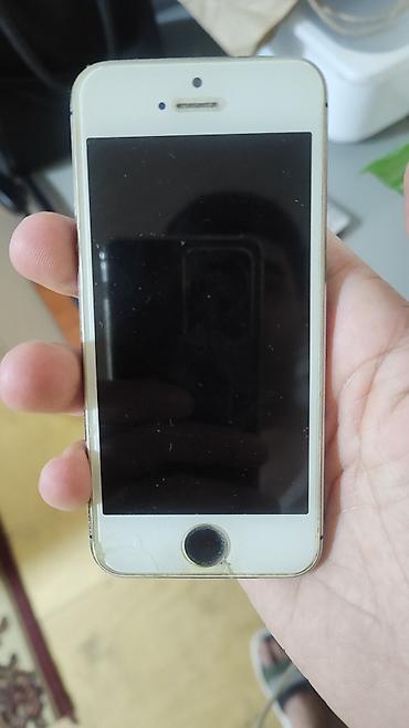 IPhone 5s, 16 GB, Space Gray, Barmaq izi