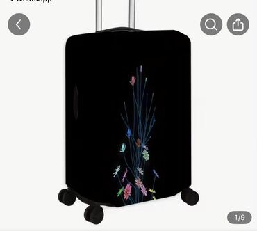 Чемоданы: Чехол на чемодан ! Размер М ! — 7