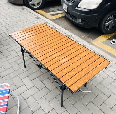 balıq tilov: Piknik stolu