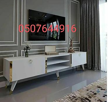 set mebel: Yeni, Düz TV altlığı, Polkalı, Laminat, Rusiya — 2