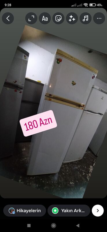 Soyuducular: 2 qapılı Nord Soyuducu Satılır, rəng - Ağ — 1