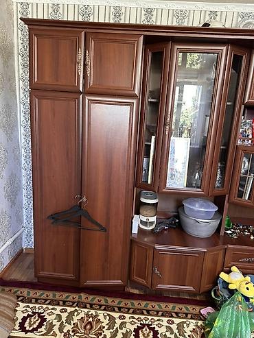секс тв: Стенка-шкаф, Тип стенки-шкафа: Модульная, Для зала, Б/у, Особенности: Для хранения посуды — 4