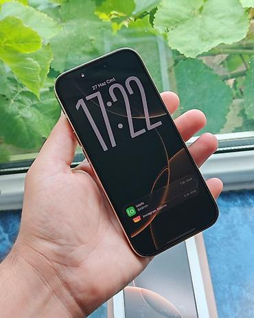 iphone usb: IPhone 16 Pro, 128 GB, Natural Titanium, Simsiz şarj, Face ID — 1