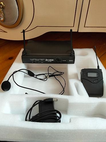 mini mikrofon: Peşəkar Simsiz Mikrofon Sistemi – UHF/PLL Komplekt: - U-Vocal UT-580 — 1