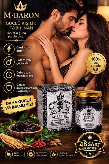 aloe vera satisi: Mr. BARON – bitki tərkibli pasta Cinsi istəyin (libidonun) — 1