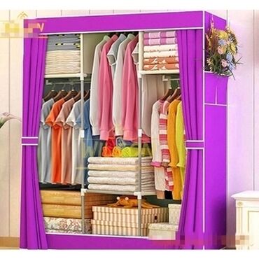 Dolablar: Yeni, Açılan, 3 qapılı Düz dolab, Qarderob, paltar dolabı — 3