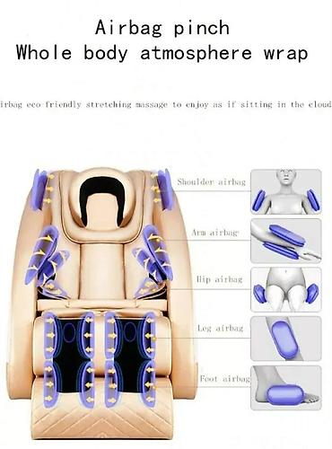Ostali proizvodi za kuću: ✨️ LIČNI SPA U VAŠEM DOMU Zero-gravity masažna fotelja – potpuna — 12