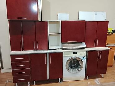kuxna mebelli: Mətbəx mebeli satılır. 350 azn. Ölçü 3m10sm, üzərində qaz moyka — 1