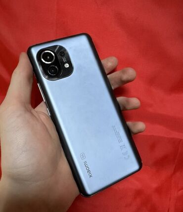 Xiaomi: Xiaomi, Mi 11, Б/у, 256 ГБ, цвет - Серый, 2 SIM