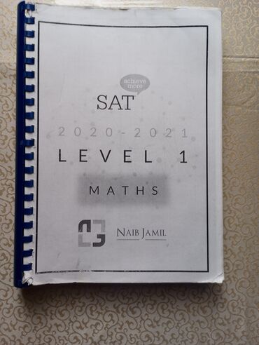 6 ci sinif ingilis dili kitabi pdf yukle: SAT Math kitabı 
qiymət 5AZN