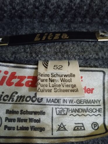 Džemperi: Visokokvalitetan i skupocen nemački vintage džemper od čiste vune — 11