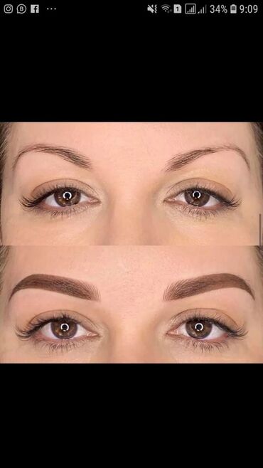 Макияж: Акция! Теневая растушовка- Микроблейдинг . Татуаж глаз - Акварельные — 9