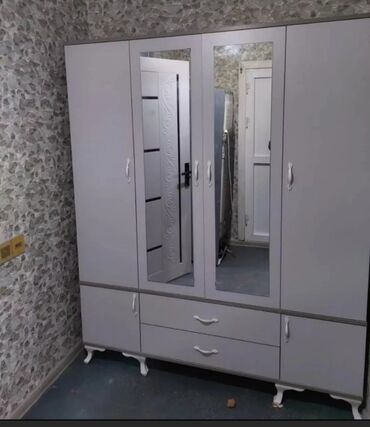 Dolablar: Yeni, Açılan, 4 qapılı Düz dolab, Dolab-asılqan, Türkiyə — 3