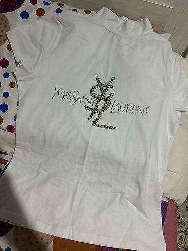 сен лоран: Футболка Yves Saint Laurent. Новая, имеется этикетка. Размер примерно — 1