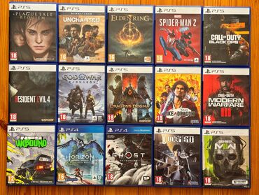 playstation 5 купить в баку: PS5 A Plague Tale Innocence - 50 azn PS5 Uncharted Thieves Collection