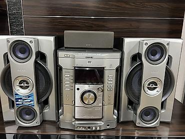 sony uslitel: Sony MC-G77D mini Hi-Fi sistem Komplekt: - Mərkəzi blok (DVD/MP3 — 1