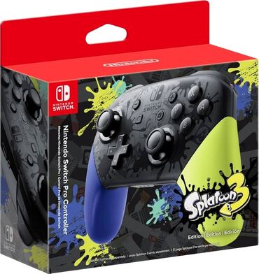 nintendo ds: Nintendo switch pro controller splatoon 3 edition