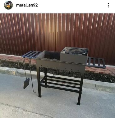 Manqallar, qrillər, barbekyu: Metal en mmc olaraq istədiyiniz forma və ölçüde demir işlerinin — 5