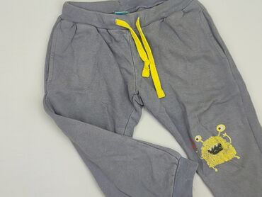 spodnie ortalionowe dla dzieci: Sweatpants, Little kids, 4-5 years, 104/110, condition - Fair