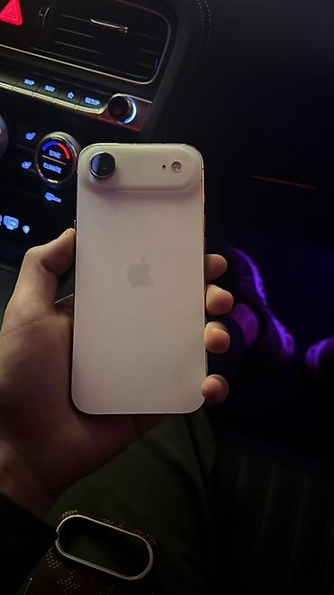 Уюлдук телефондор жана аксессуарлар: IPhone Air, Жаңы, 256 ГБ, White Titanium, Каптама, 95 % — 5