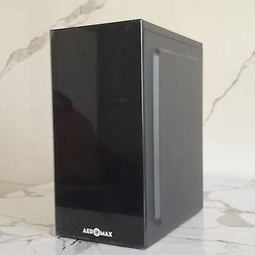 Корпусы ПК: Корпус ПК, Новый, Aeromax, Micro-ATX, цвет - Черный — 3