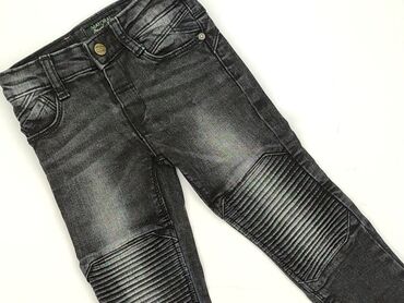 spodnie woskowane czarne: Jeans, Mayoral, 1.5-2 years, 92, condition - Perfect