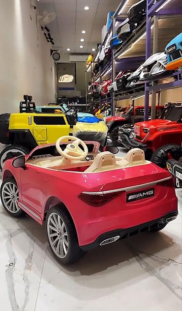 pultlu masin oyuncaq: ✅Yumşaq təkərlər (rezin təkərlər); ✅4 motor (tam ötürücülü, hər təkər — 3